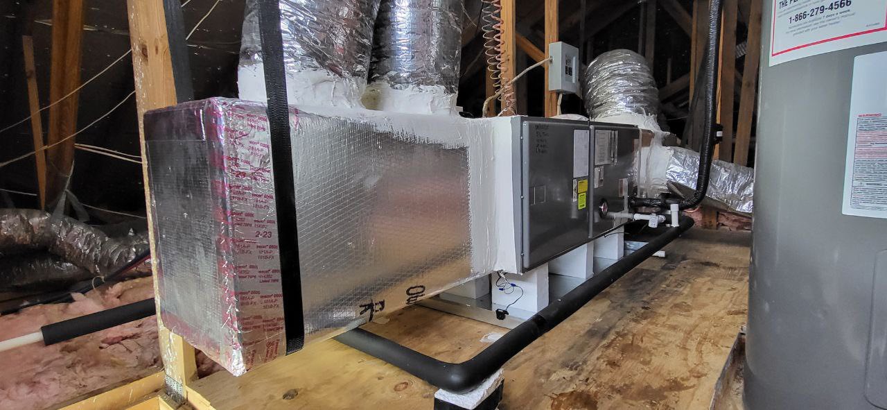 TikTok — AC repair timelapse