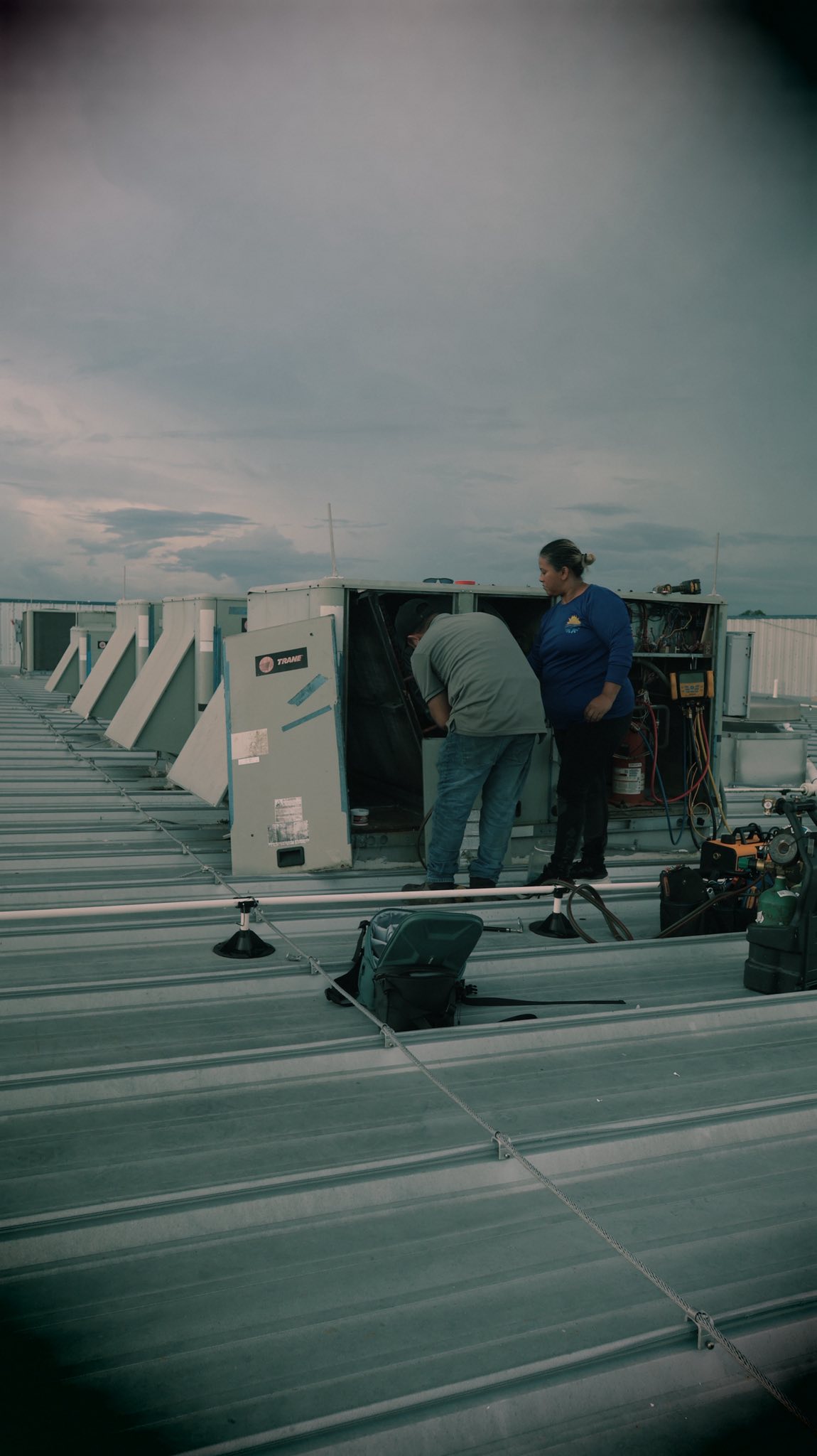 Commercial HVAC project