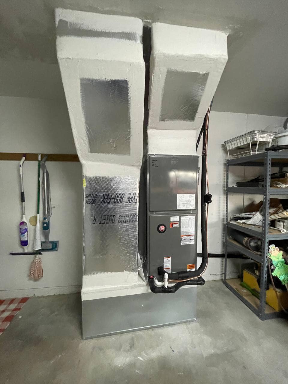 New AC installation by D PEC